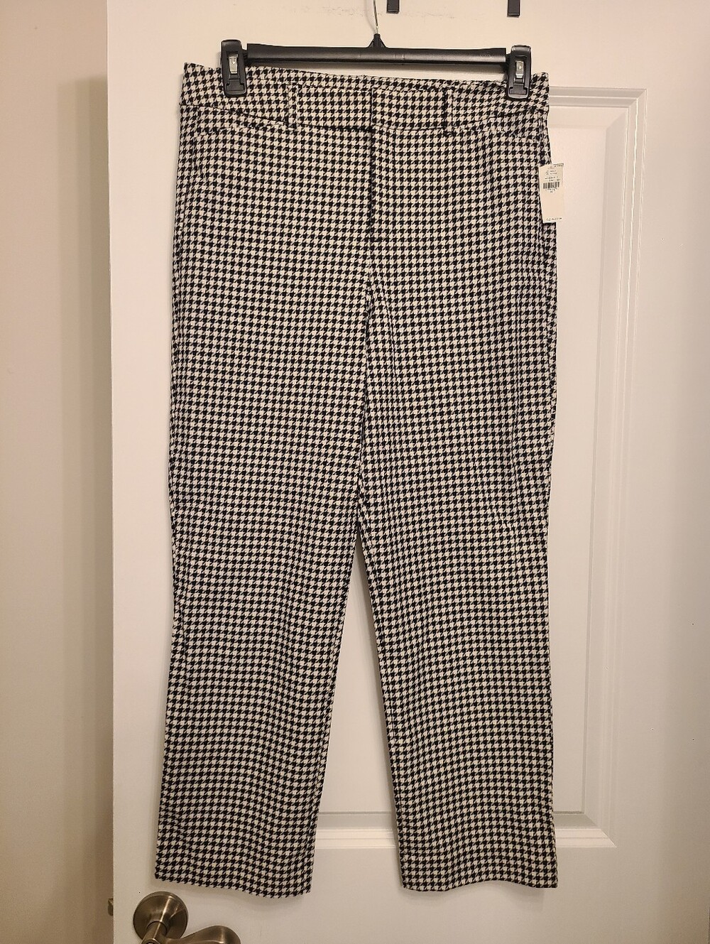 Old Navy High Rise Pixi Houndstooth Pants